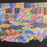 お花フレークシール