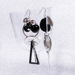 個性強め アシンメトリーピアス/イヤリング 
