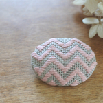 こぎん刺しブローチ