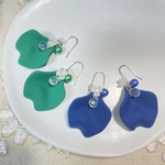 💙シンプルデザイン花びらピアス