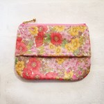 再販可　ミニ財布？ゴミ入れ？お好みで！　ポケットティッシュポーチ グロリアフラワーズ