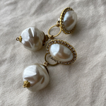 sale!!送料無料　ピアス「オーナメント×おめかしパール」