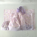 【kawaetsu様専用】新作♡6点セット　ミュージカルユニコーン柄ラベンダー/切替ラベンダー レッスンバッグ＆上靴入れ＆体操服入れ＆お弁当袋＆コップ袋＆ランチョンマット 6点セット