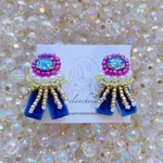 刺繍シリーズ | フリルピアス | melancholily