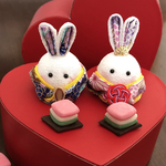 ＊＊ころんとかわいいうさぎ雛＊＊芥子色《送料無料》