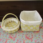 《送料無料》ミモザの小物入れセット