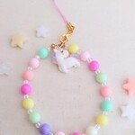 ユニコーンストラップ・つるんビーズver.1