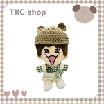 ちびぬい服　ハンドメイド♪  服上下とクマの帽子とかばんの4点セット