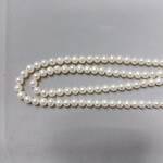 淡水真珠　ポテト　6-6.5mm　連　少し白ぼけあり
