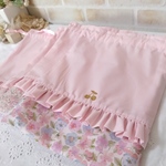 ⸜ 𝓝𝓮𝔀 ⸝　フリル巾着袋♡リバティ　完売柄