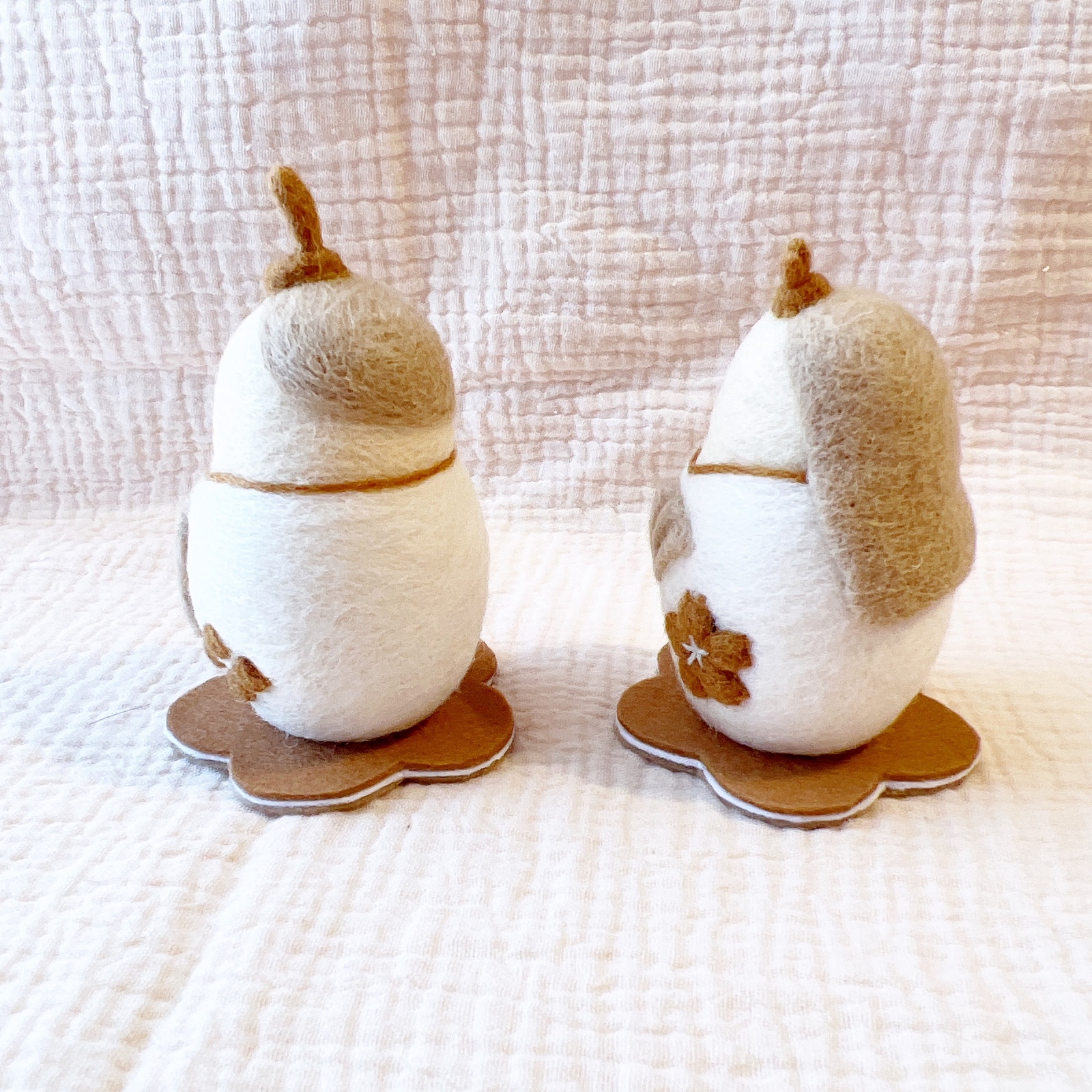 ナチュラルな羊毛フェルトのお雛様 - KUROPINPIN'S GALLERY | minne