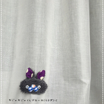 モジャモジャくんブローチ(うさぎ)-1