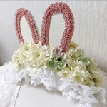 うさ耳ヘッドドレス（カチューシャ）グリーン