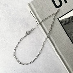 【送料無料】サージカルステンレス/mantel oval chain necklace/マンテルオーバルチェーンネックレス/シルバー/金属アレルギー対応/トグルネックレス/アレルギーフリー