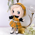 チェックのジャンパースカート＊【イーマリーちゃんサイズ】