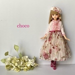 リカちゃん服　ブライス服　薔薇物語🌹