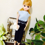 OLコーデ 22cmドール服 