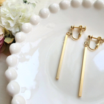 14kgpマットバーearring