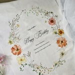 BIRTHDAY TAPESTRY cotton linen | feminin