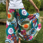 SALE！！3500円の品 M マヤパンツ ビビット花サークル（16-3）