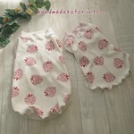 【犬服】ハート の レオパード ベリー タンクトップ  ワンピース