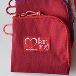 赤い山財布YKKorange