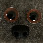 increasinglyさま専用　お鼻　グラスアイ20mm  