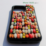 【受注制作】寿司だらけiPhone7/8 /SE第二世代　ハイブリッドケース バージョン