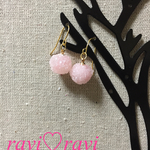 シュガーキャンディ♡ピアス♡ピンク
