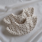 ［ 防水布 ］water proof bib アンティークフラワー /  防水スタイ （No.20）