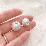 💛ツヤツヤの樹脂パールカン付き（大）16mm※1セット：6個入り