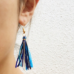 刺繍タッセル☆ピアス・イヤリング