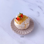 ミニチュア いちごミルクレープ