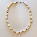 butterfly pearl  necklace