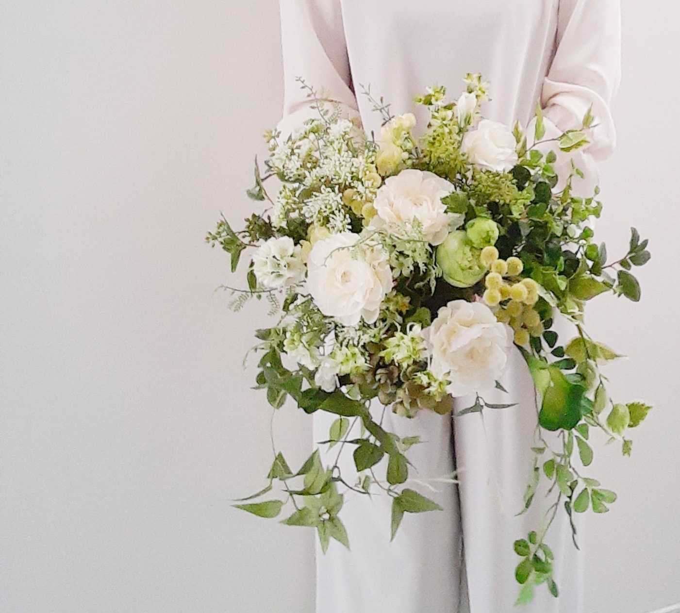 ウェディングブーケ　アーティフィシャルフラワー　前撮り レンタルブーケ】4泊5日 ウエディングブーケ アーティフィシャル