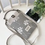 特大サイズ2WAYスマホポシェット　スマホショルダー⭐︎Natural Flower 