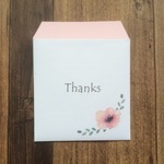 ThankYou ぽち袋 ゆるり正方形
