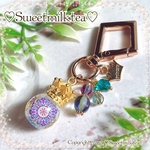 北欧風まんまるキーホルダー