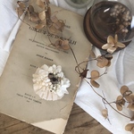送料込み　NO.9 dryflower 2way corsage