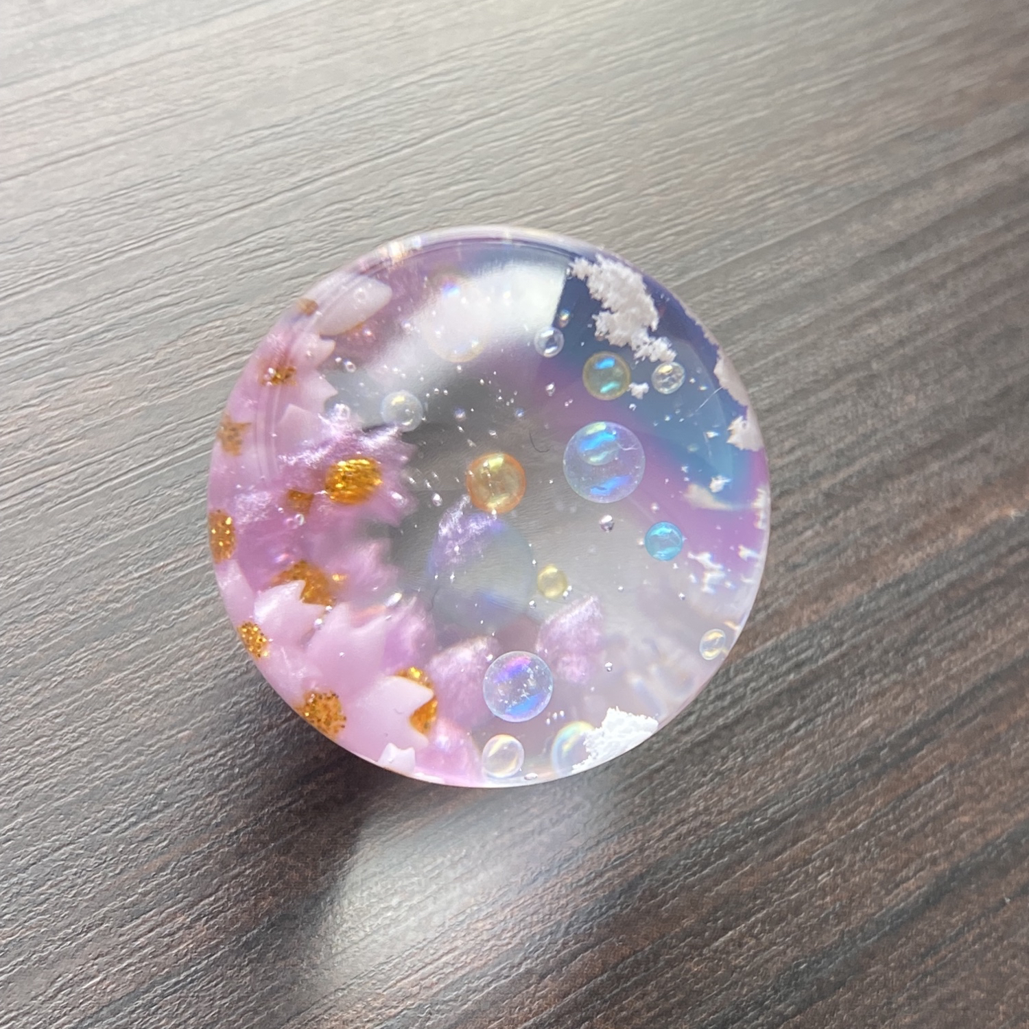 予約品］雲レジン玉 桜 Ⅳ - 73REJIN | minne 国内最大級の