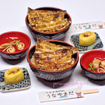 【再販分】鰻丼セット・肝吸い、鰻巻き付き