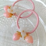 🍓小さないちごヘアゴム🍓ベビー☆キッズ⭐