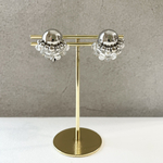 シルバーボールピアス*イヤリング