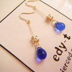 edy-t■再クロスドロップピアスＢ☆送料無料