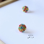 つまみ細工ピアス/イヤリング
