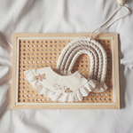 くまワッフル🧸名入刺繍♡まんまるフリルスタイ