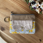 コインポーチ　北欧ミモザの贈り物　くすみグレー