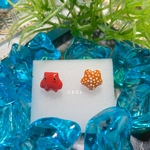 メンダコとヒトデのピアス