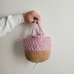 春香る　大きめの下から出せる　トイレットペーパーBAG　ピンク