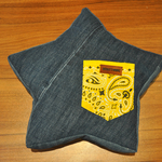     新作★　星形クッション　『DENISTAR』　 MINI